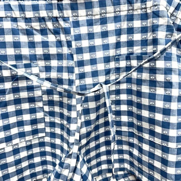 NWT LAUREN CONRAD Women Pockets Elastic Waist Pull On Culotte Blue Shorts Sz XXL - Picture 3 of 8